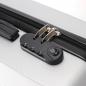 Preview: Suitcase 3 Set Trolley Luggage Black 4 Double Wheels