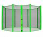 Preview: Sicherheitsnetz Grün für Gartentrampolin SN-ON/1952 3,70 m