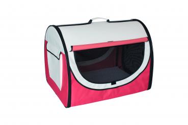 Pet Carrier Carrying Bag for pets  Beige/Red 1039-M/1276