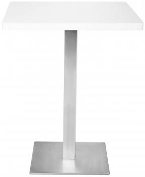Bistro bar table white 60x60x75 M-BT60/1855