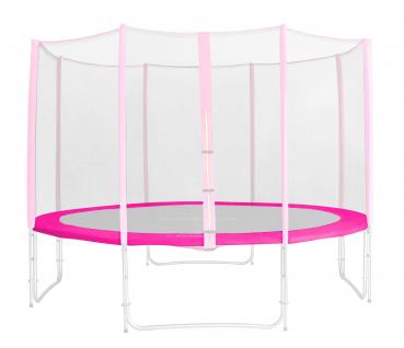 Randabdeckung Pink für Gartentrampolin Federabdeckung RA-1956 1,85 m