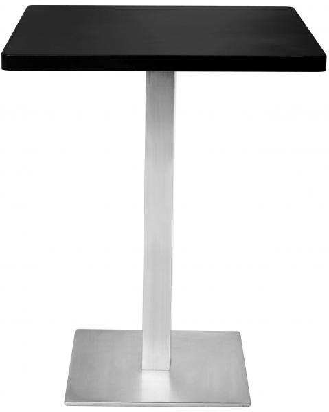 Bistro bar table black 60x60x75 M-BT60/1854