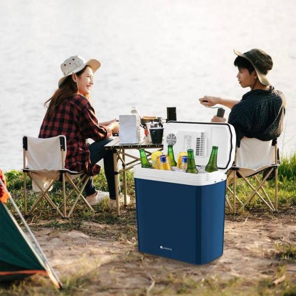 Cool box North Pole 24 liters blue B-WARE