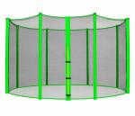 Sicherheitsnetz Grün für Gartentrampolin SN-ON/1952 3,70 m